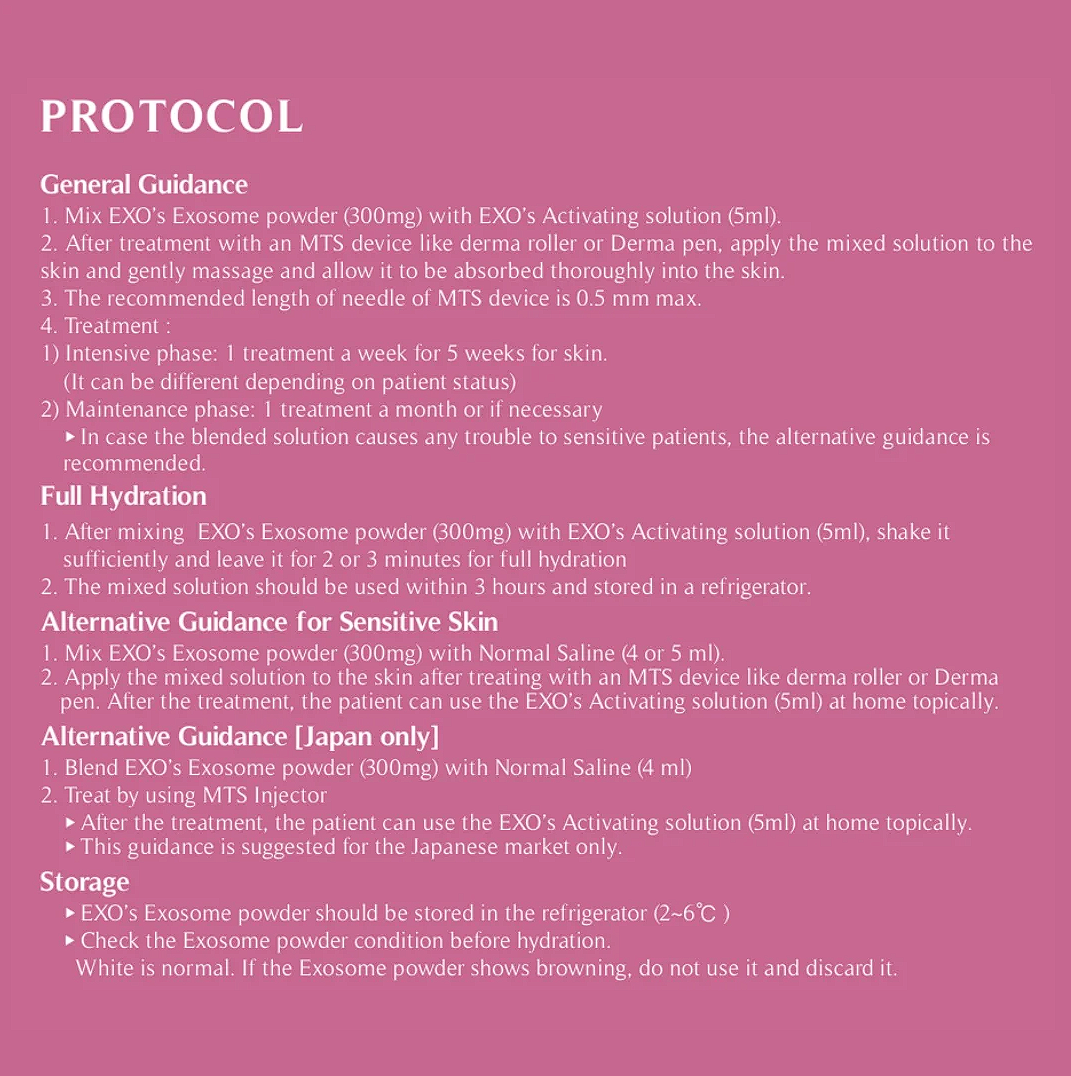 Rejubeau Exo SB 100% (Powder & Solution)